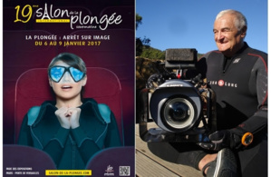 Le célèbre réalisateur Christian Pétron, parain de l'édition 2017 du Salon de la Plongée Le célèbre réalisateur Christian Pétron, parain de l'édition 2017 du Salon de la Plongée
