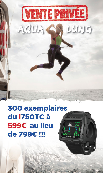Vente Privée Aqua Lung : l'ordinateur i750TC à 599€ au lieu de 799€ ! Vente Privée Aqua Lung : l'ordinateur i750TC à 599€ au lieu de 799€ !