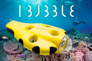 La caméra drone sous-marin autonome iBubble La caméra drone sous-marin autonome iBubble